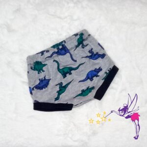 Dino bummie shorties