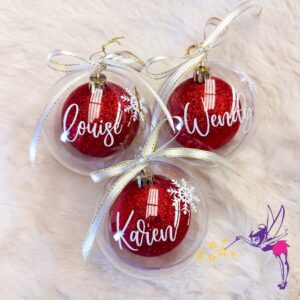 Double Christmas bauble